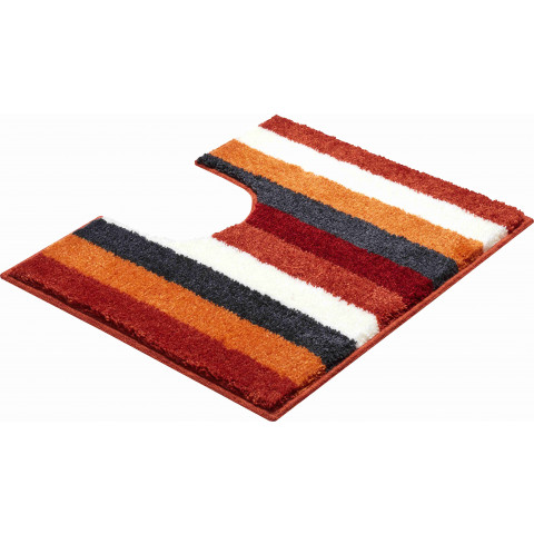 Tapis de salle de bain barcelona chili contour wc 50 x 60 cm