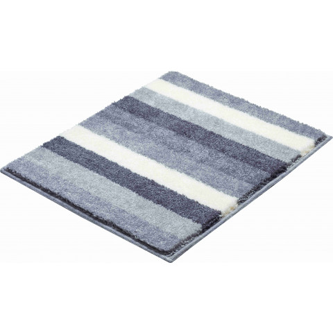 Tapis de salle de bain barcelona gris 50 x 60 cm