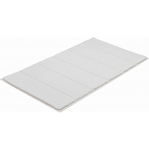 Tapis de salle de bain levio naturel 60 x 100 cm
