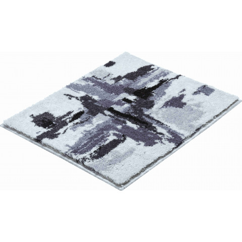 Tapis de salle de bain mezzo anthracite 50 x 60 cm