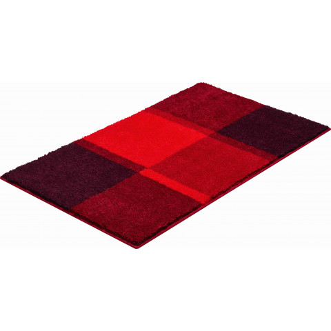 Tapis de salle de bain fantasie rubis 70 x 120 cm