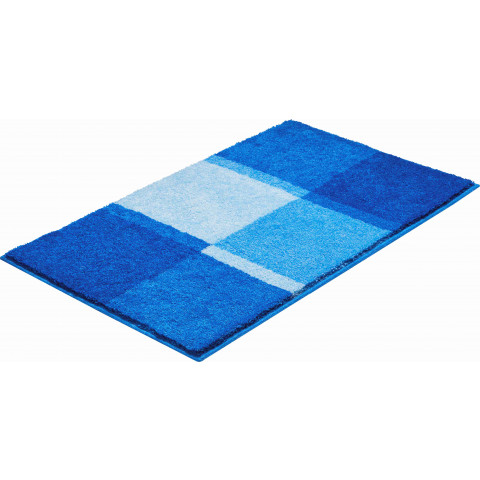 Tapis de salle de bain fantasie bleu 70 x 120 cm