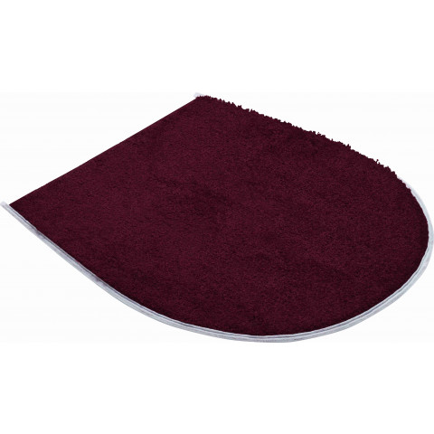 Tapis de salle de bain rialto rubis housse pour abattant wc 47 x 50 cm