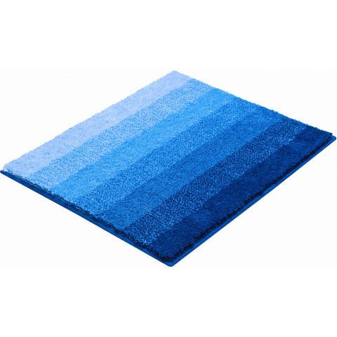Tapis de salle de bain rialto bleu 50 x 60 cm