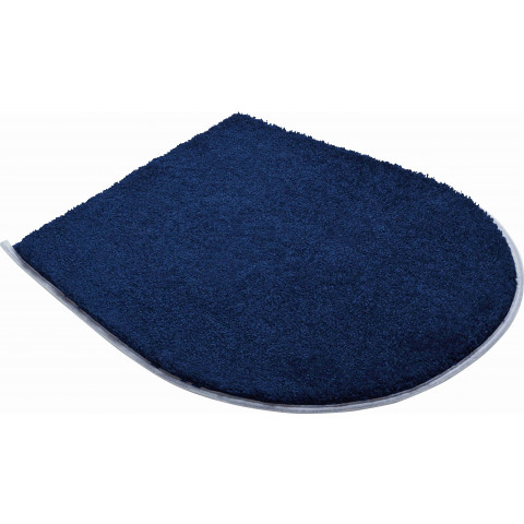 Tapis de salle de bain fantastic royal bleu housse pour abattant wc 47 x 50 cm
