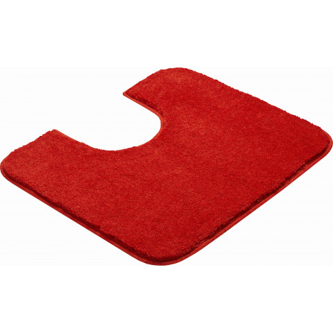 Tapis de salle de bain fantastic orange contour wc 50 x 60 cm
