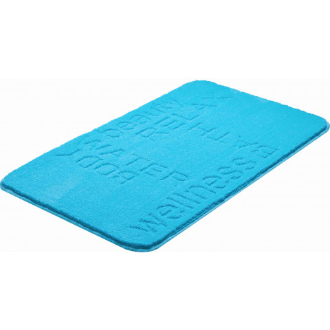 Tapis de salle de bain feeling turquoise 70 x 120 cm