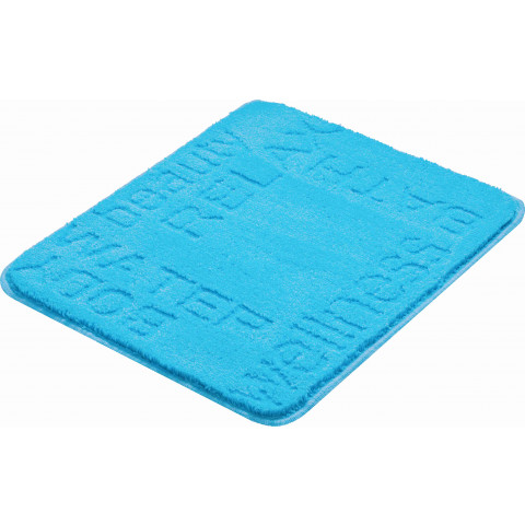 Tapis de salle de bain feeling turquoise 50 x 60 cm