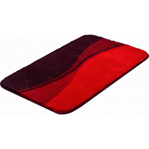Tapis de salle de bain flash rubis 80 x 140 cm