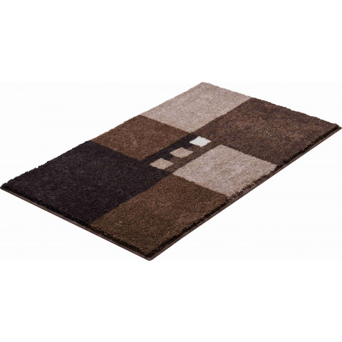 Tapis de salle de bain merkur marron 70 x 120 cm