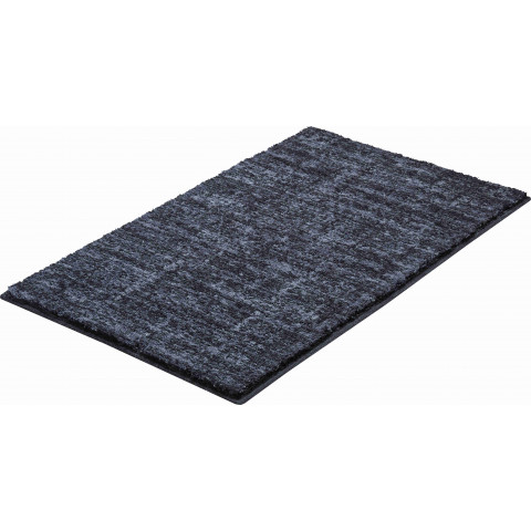 Tapis de salle de bain savio anthracite 70 x 120 cm