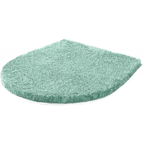 Tapis de salle de bain lex vert housse pour abattant wc 47 x 50 cm