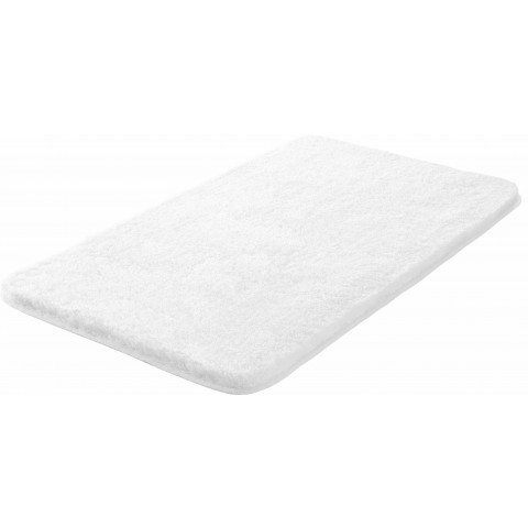 Tapis de salle de bain lex blanc 50 x 80 cm