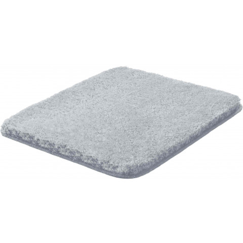 Tapis de salle de bain lex argent 50x60