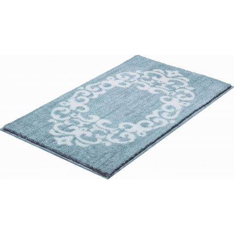 Tapis de salle de bain classique gris 60x100