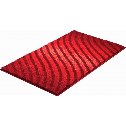 Tapis de salle de bain duna rubis 70 x 120 cm