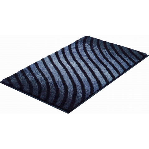 Tapis de salle de bain etrenity anthracite 70 x 120 cm