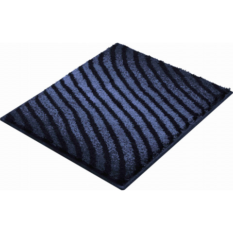 Tapis de salle de bain etrenity anthracite 50 x 60 cm
