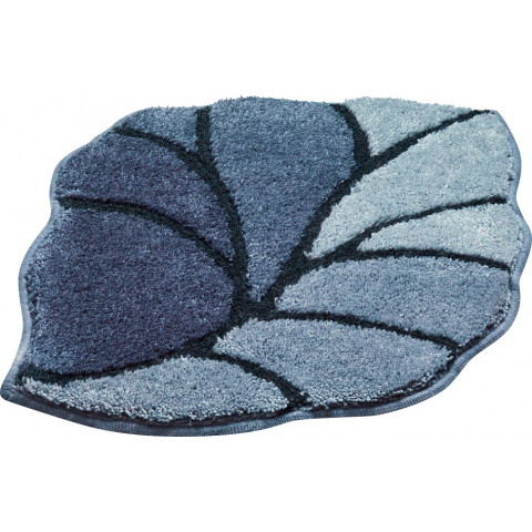 Tapis de salle de bain aosta anthracite 50 x 55 cm