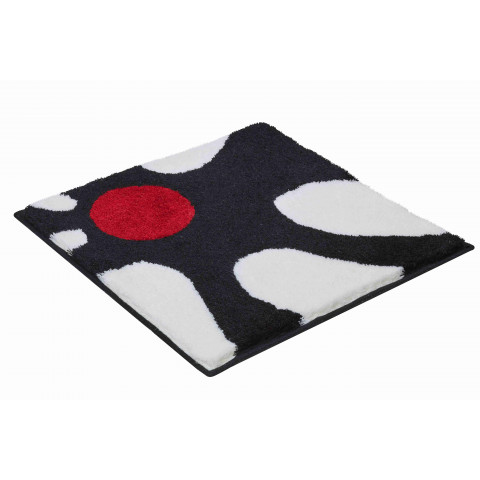 Tapis de salle de bain colani 12 blanc 60 x 60 cm