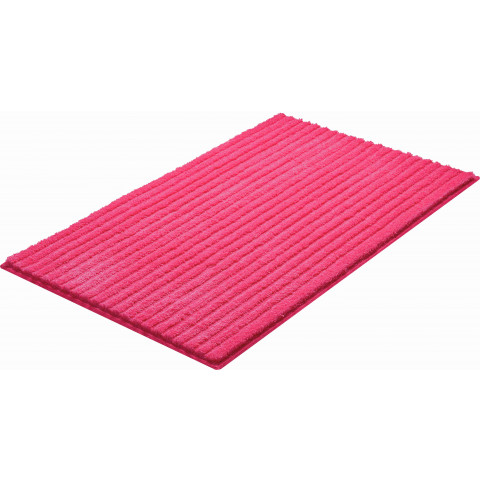 Tapis de salle de bain riffle rose 70 x 120 cm