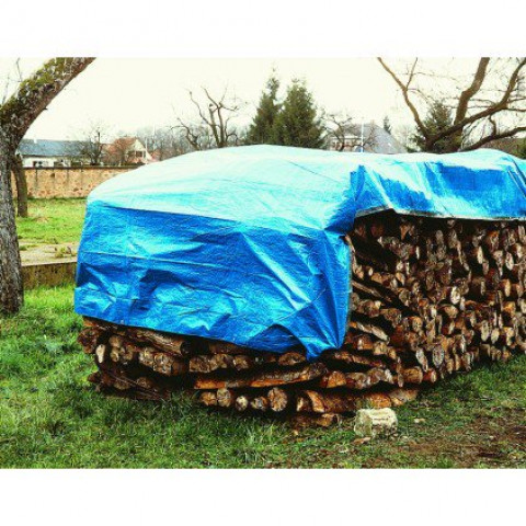 Bâche à bûches multi-usages 1,5 x 6 m 70 g/m²