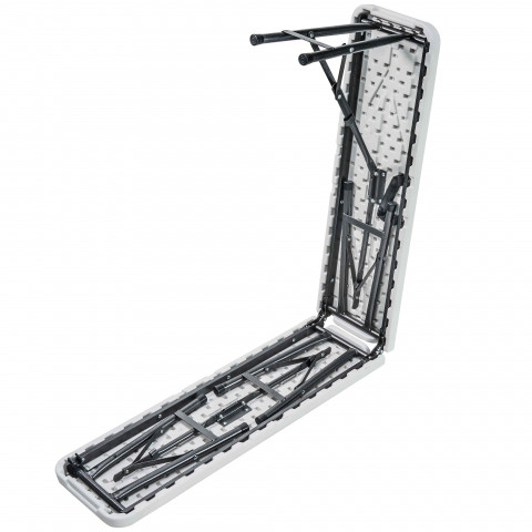 Banc pliant 183x30x47cm plastique/ métal