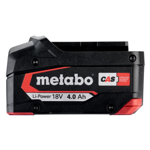 Batterie Li-Power 18V 4,0 Ah avec indicateur de charge - METABO - 625027000