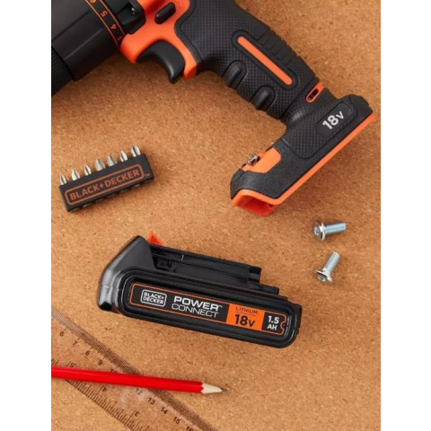 Batterie 18V 1.5AH - BLACK+DECKER - BL1518-XJ