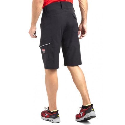 Bermuda de travail Ducati - T.L ( 44-46 ) - Noir - DIADORA - 702.180070-80013 T.L