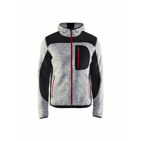 Veste tricotée BLAKLADER à capuche - 49302117