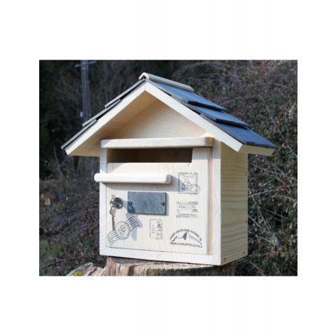 Boîte aux lettres en bois créastuce : routard (courte prestige)