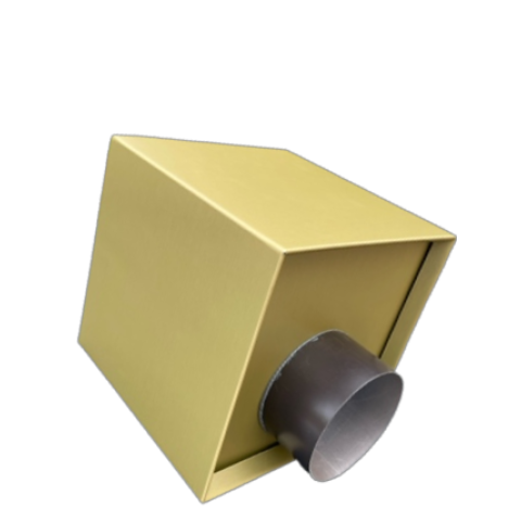 Boite à eau zinc 190x190x190 - Zinc or