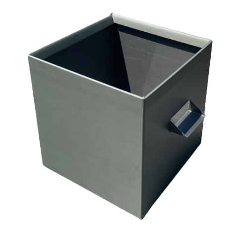 Boite à eau zinc 250x250x250 - Vert lichen