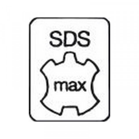 Burin pointu SDS-max, auto-affûtant et enlèvement des copeaux amélioré, Long. : 400 mm