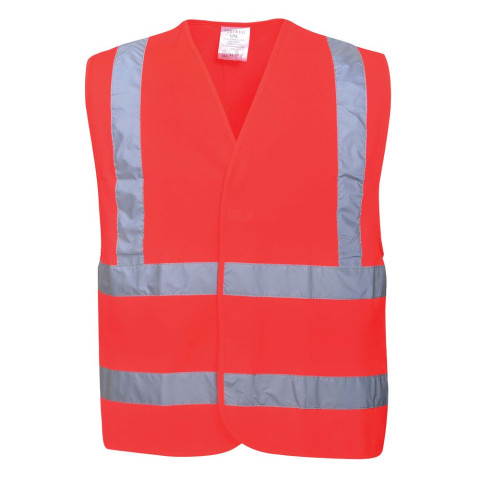 Gilet haute visibilité portwest baudrier double ceinture