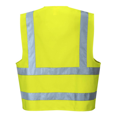 Gilet haute visibilité portwest baudrier double ceinture
