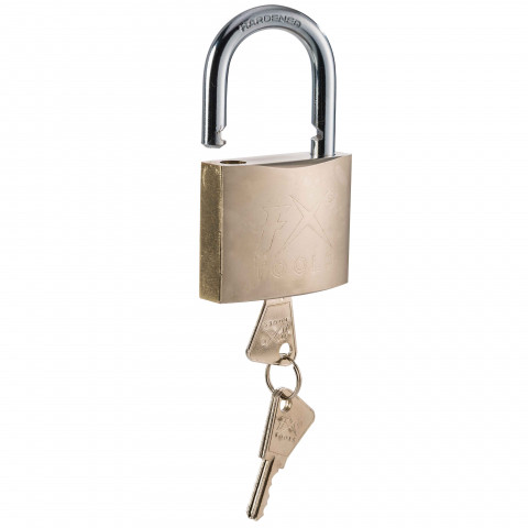 Cadenas métal 6 cm avec 3 clés