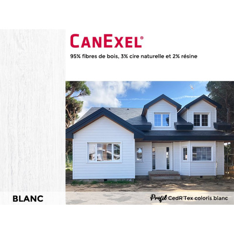 Lame simple CanExel® - Profil CED’R TEX - Paquet de 4 lames - Coloris au choix