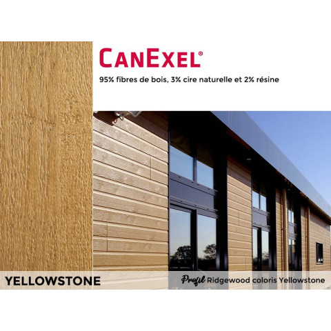 Double lame avec cannelure incurvée CanExel® - Profil RIDGEWOOD - Paquet de 4 lames - Coloris au choix