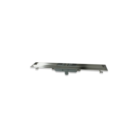 Caniveau inox solusec lineal d40 - sorties et dimensions aux choix