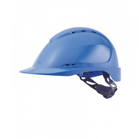 Casque de protection singer abs aere jaune fix 8 points mousse bandeau anti transpiration confort coiffe textile 53-66 cm