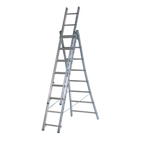 Echelle transformable base evasee 3 plans 7.90 m, CENT211312