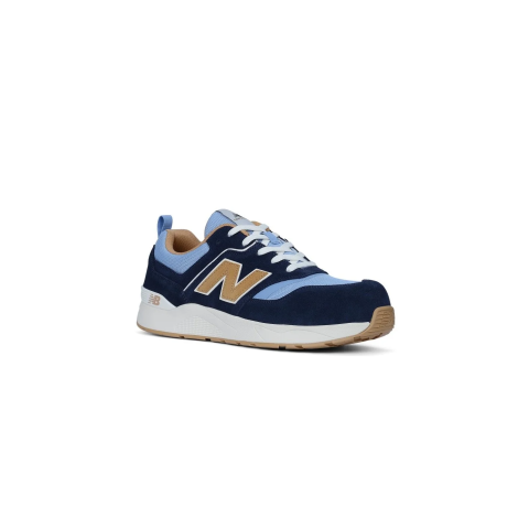 Chaussure de sécurité New Balance Elite Lite Meelcap S1 PL - Bleu/Café - T.45 - CARHARTT - S4MEELCAPBCD11