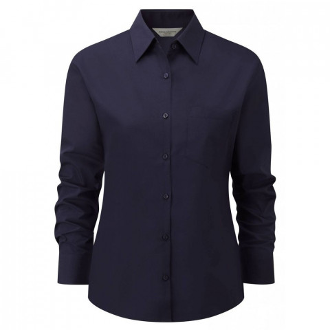Chemise femme russell popeline - Taille et coloris au choix