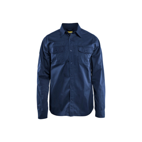 Chemise twill polycoton 32981190 - Couleur au choix