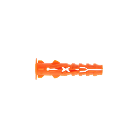 Cheville de fixation légère en nylon 6x30 avec collerette - Seau de 600 - SPIT - 060136