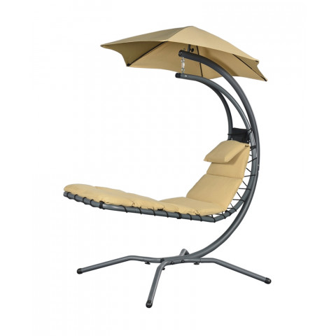 Chaise longue suspendue nest move Prosolis - 197x104x200cm