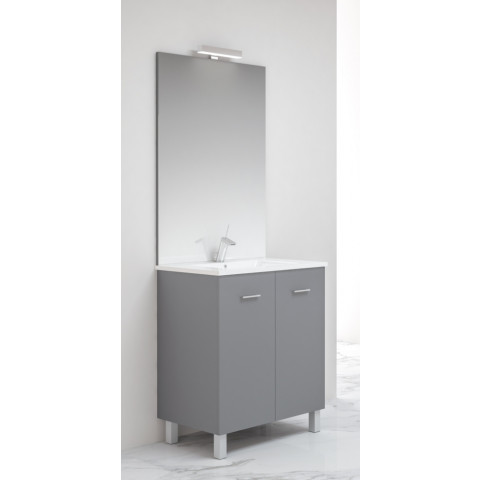 Ensemble meuble ancoflash 2 portes sur pied Anconetti - Couleur et dimension au choix