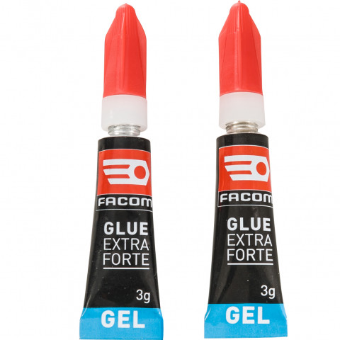 Colle glue extra forte en gel  2 tubes de 3g